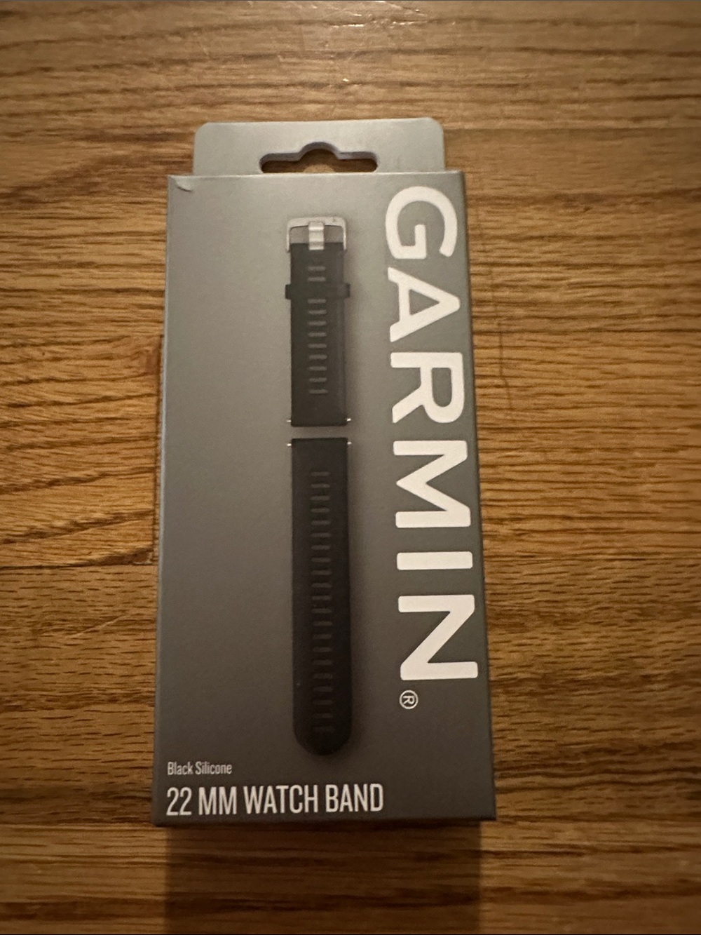 Garmin 22mm Watch Band - Black Silicone